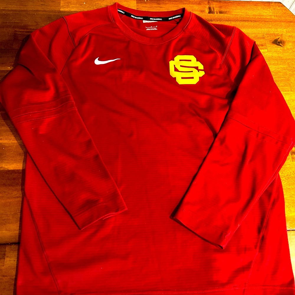 Official m 2022 Men’s USC Baseball Shirt Issued to Coach David Tillotson Large